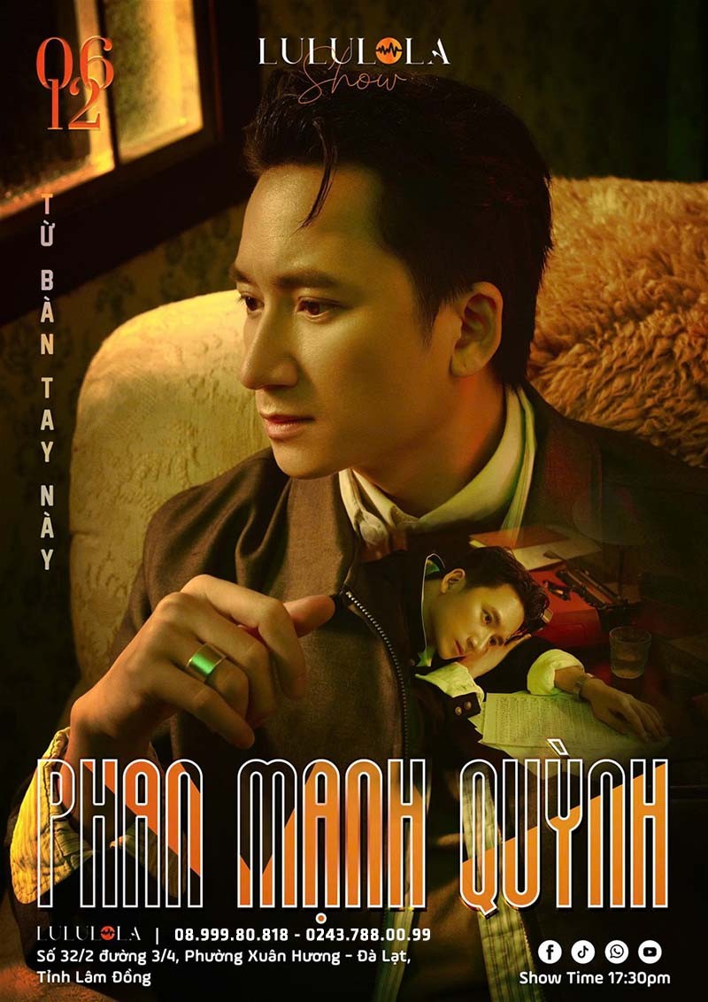 Liveshow PHAN MẠNH QUỲNH - TỪ BÀN TAY NÀY tại Đà Lạt - Ngày 06/12/2025